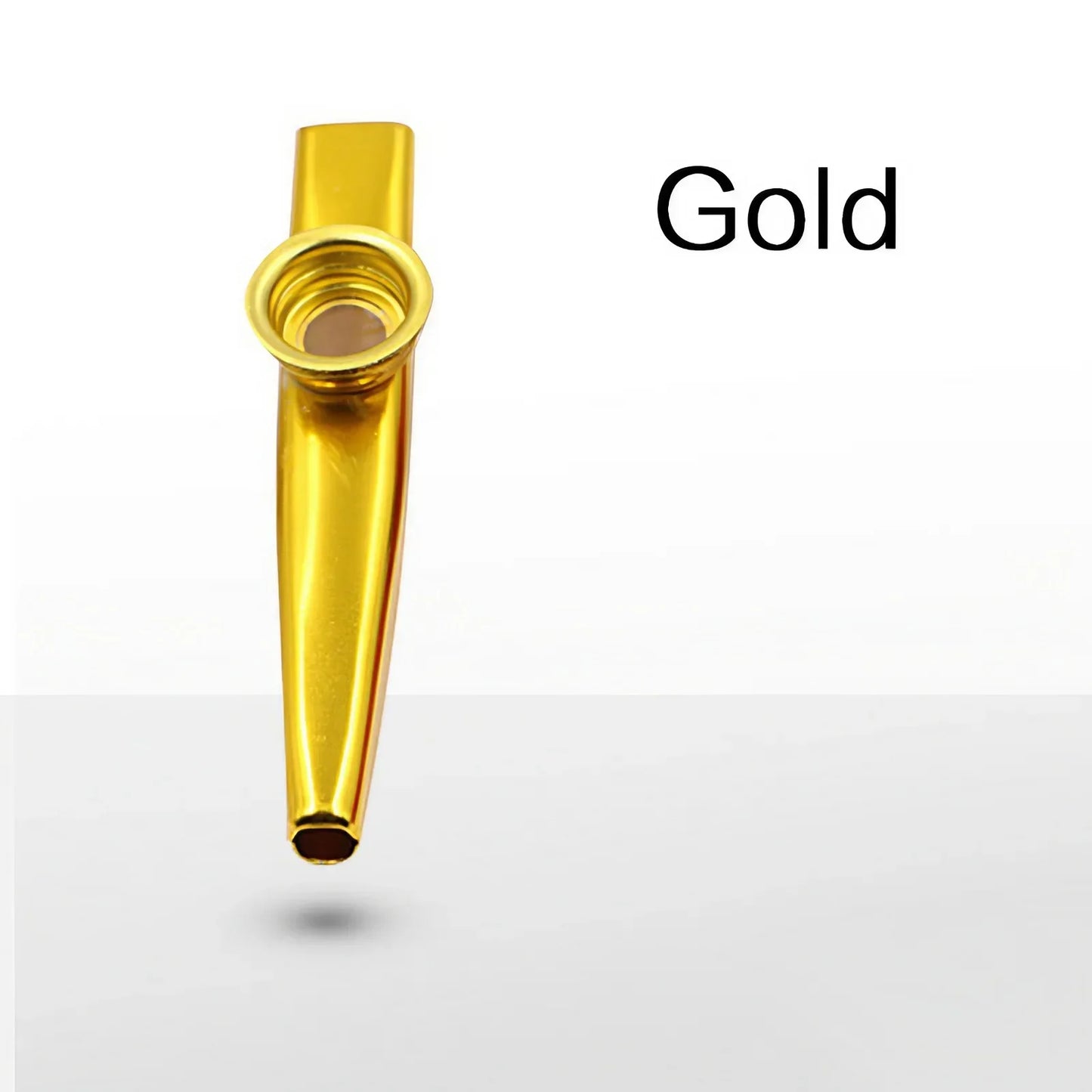 Lightweight Aluminum Alloy Kazoo – Simple Design Musical Instrument for Guitar Players & Music Lovers