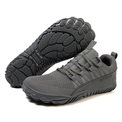 New Plus Size Hiking Shoes – Wide Palm Outdoor Sports & Barefoot Casual Shoes for Couples, Indoor Yoga & Fitness