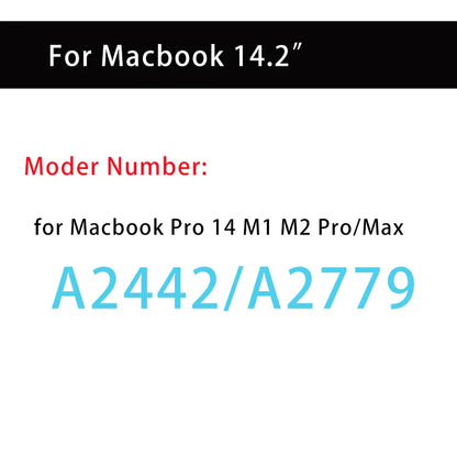 HD Clear Screen Protector for MacBook Pro & Air — Soft Film for 13", 14", 15", 16" (M1 & M2, Pro & Max)