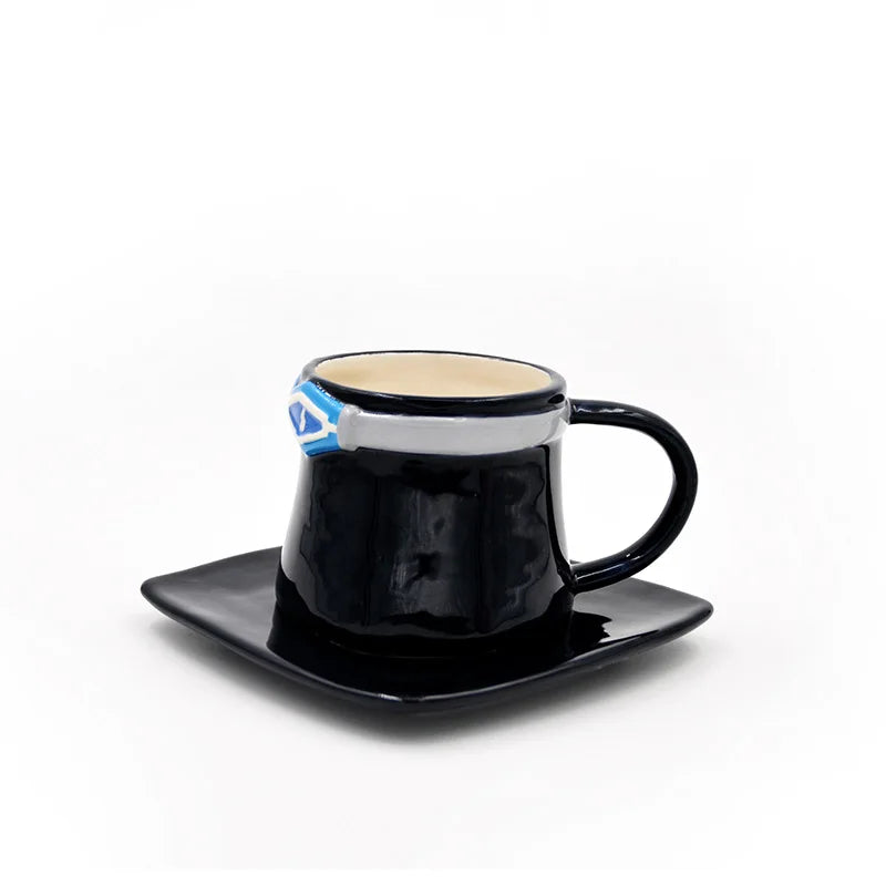 One Piece Anime Ceramic Mug — Chopper, D. Law & Three Brothers Hat Coffee Cup Christmas Gift