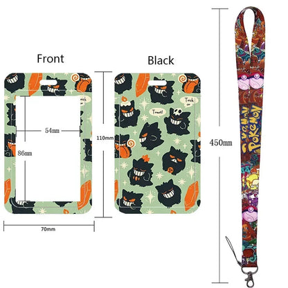 Pikachu Neck Strap Lanyard for Keys – ID Badge Holder, Keychain, Key Rings, Fashion Accessory Gift