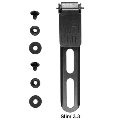 Universal Ulticlip Metal Belt Clips – Kydex Holster & Knife Clips in S and L Sizes