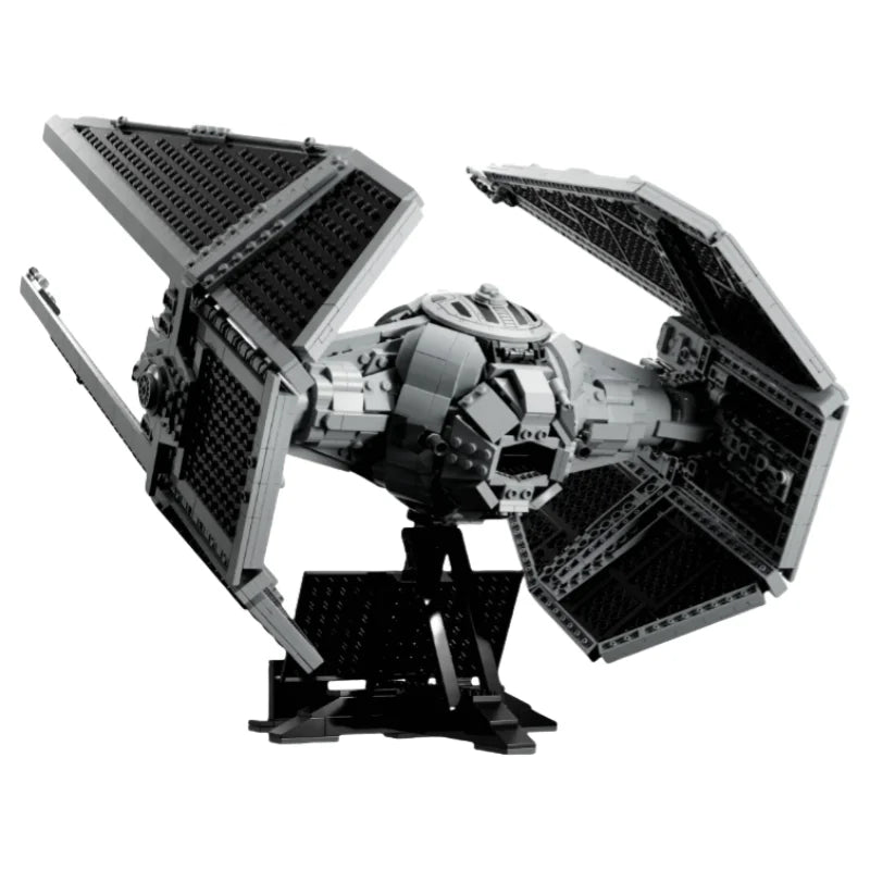 TIE Interceptors Spaceship 1931PCS Building Blocks - Compatible 75382 Assembly Model | Modified Imperial Fighters Toy for Kids