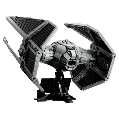 TIE Interceptors Spaceship 1931PCS Building Blocks - Compatible 75382 Assembly Model | Modified Imperial Fighters Toy for Kids