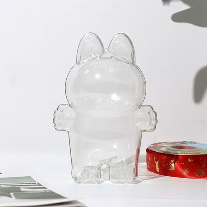 Labubu Blind Box Protective Cover — Thickened Transparent Dust Bag for Pendant Dolls, Vinyl Doll Storage (1-4PCS)