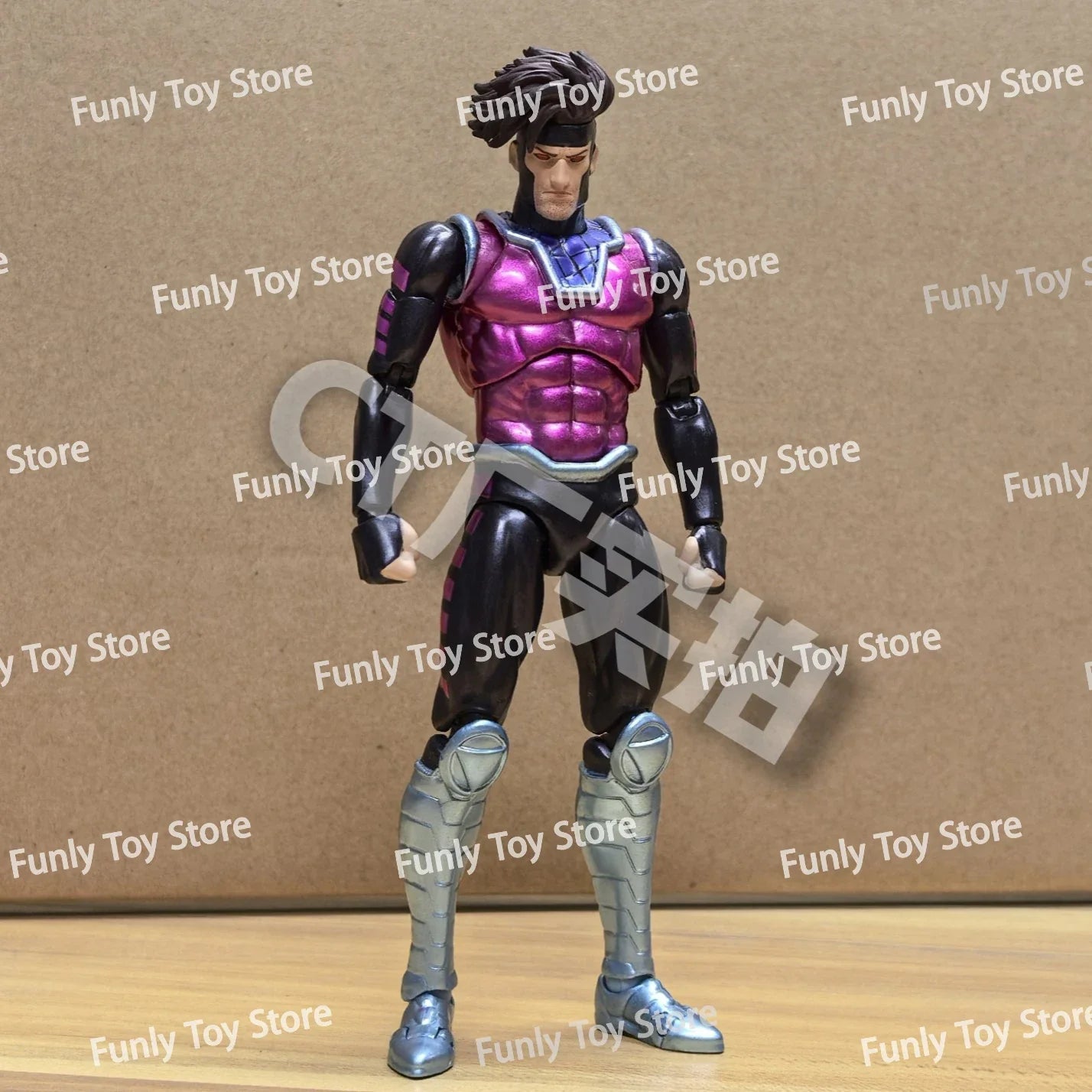 CT Toys Gambit Action Figure — Mafex 131 X-Men Wolverine Anime Collectible Figurine, Model Statue, Custom Gift for Kids