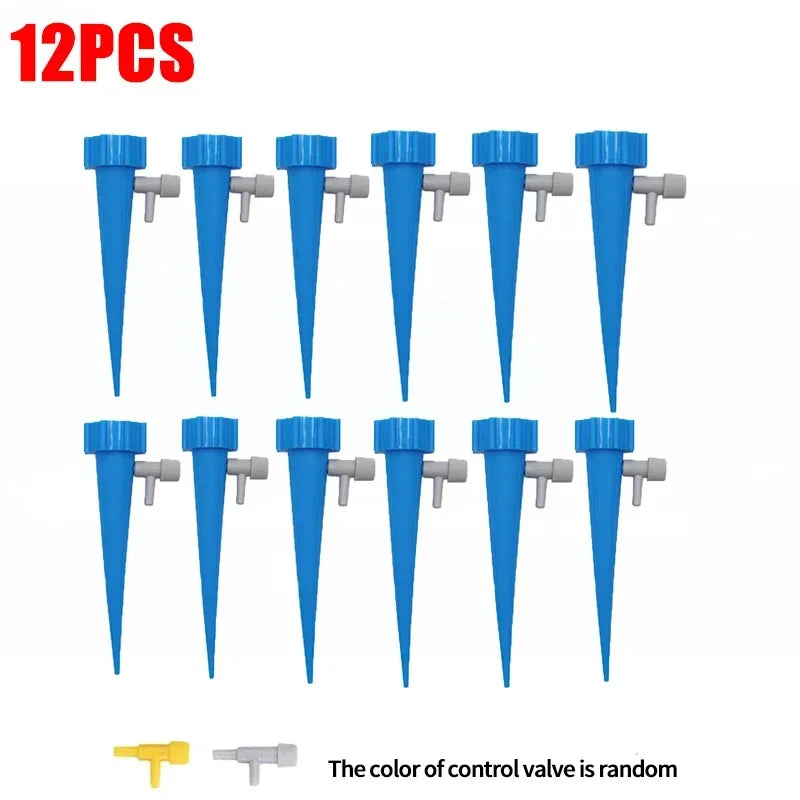 Automatic Drip Irrigation System - Adjustable Self-Watering Device for Garden Plants & Greenhouse Use