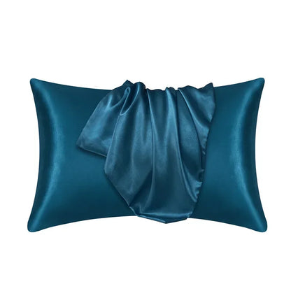 100% Natural Mulberry Silk Pillowcase - Real Silk Hair & Skin Care Bedding Cover with Custom Size Options