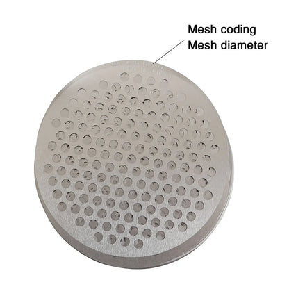 Gem & Pearl Sorting Sieve Set – 0.15mm Thick Diamond Classification Screens 65mm & 80mm