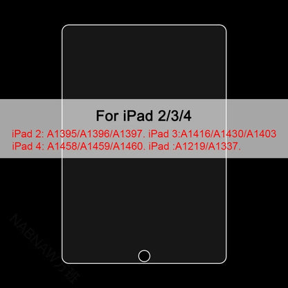 3-Pack Tempered Glass Screen Protector - Apple iPad 10th 9th 8th 7th Mini Air & Pro Series