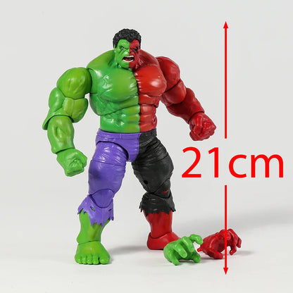 Gray Red Hulk Collectible Action Figure – Model Doll Decoration Toy