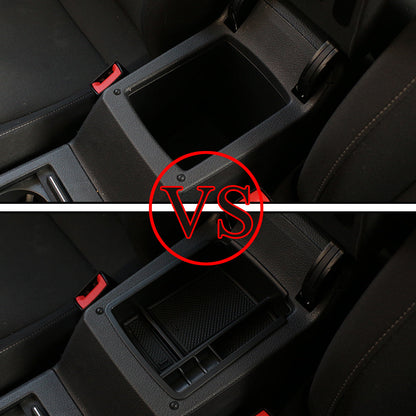 Car Central Armrest Storage Box – Tray Holder for Volkswagen VW Golf 7 Mk7 VII 5G GTI R (2013-2019), Organizer Accessories