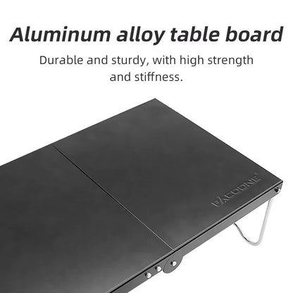 Portable Foldable Camping Table – Ultralight MDF Mini Coffee Table for Outdoor Hiking & Picnic Use