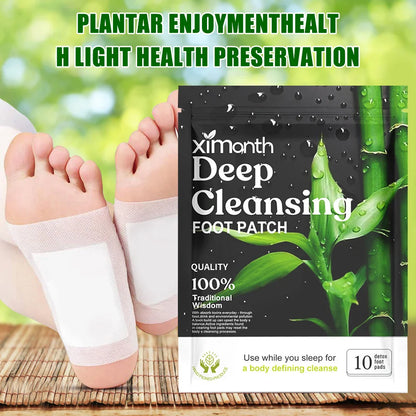 10-200PCS Detox Foot Patches – Herbal Stress Relief & Deep Sleep Aid | Foot Care & Body Detox Stickers