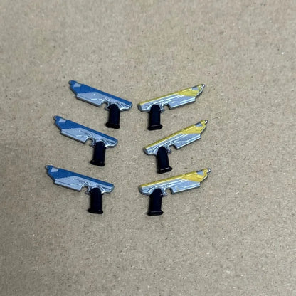 Lot of Star Wars & GI Joe Accessories – Lightsaber, Blaster Gun & Jetpack for 6’’ Action Figures