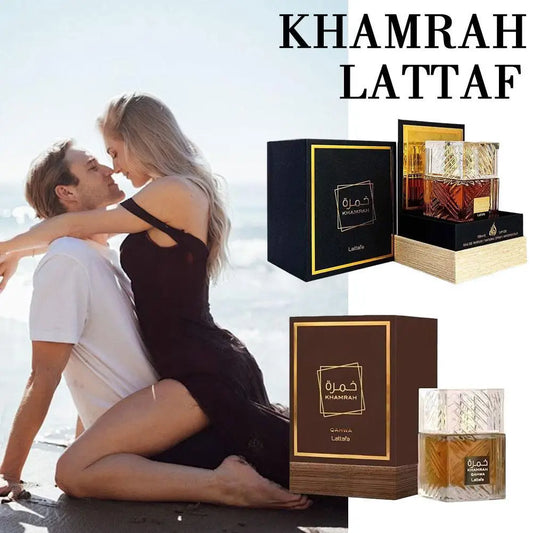 Lattafa Khamrah Qahwa 100ml Eau De Toilette – Unisex Perfume, Middle Eastern Arab Fragrance, Dubai Inspired