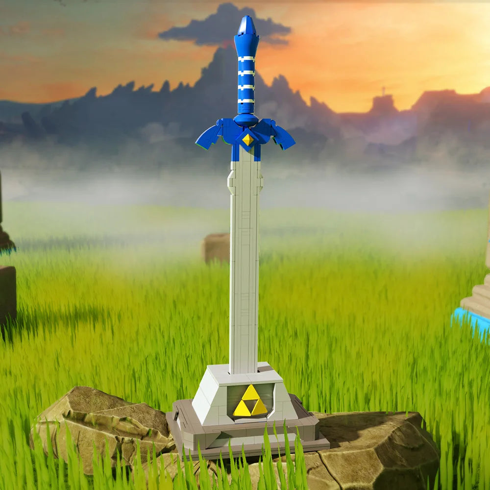 Master Sword Creative Building Block Set – 290PCS Desktop Assembly Bricks Toy Kit