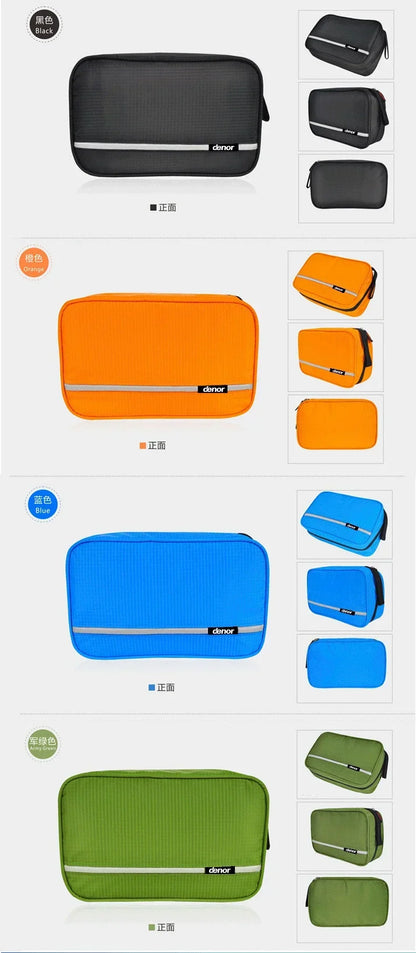 Hanging Waterproof Toiletry Bag – Large Travel Cosmetic & Makeup Organizer for Men & Women