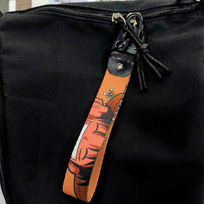One Piece Eagle Beak Keychain Lanyard – Anime Manga Badge Holder & USB Pendant Accessories