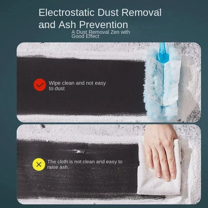 Replacement Microfiber Duster Heads – 10-60pcs Disposable Short Dusters for Home & Office Cleaning, Blinds & Surfaces