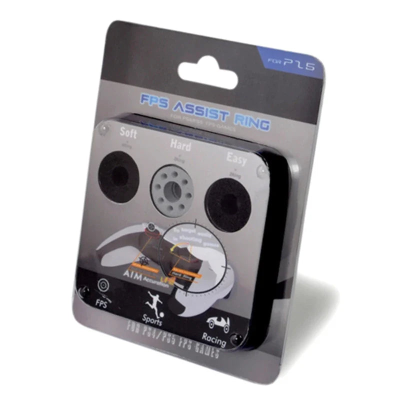 4 Pair/Set Precision Ring Sponge Sleeves - Shock Absorber Positioning for PS4, PS5, Xbox One, Switch Controllers