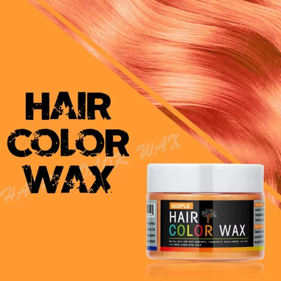 Halloween Hair Color Wax – Easy Wash DIY Temporary Hair, Eyebrow & Beard Dye Cream
