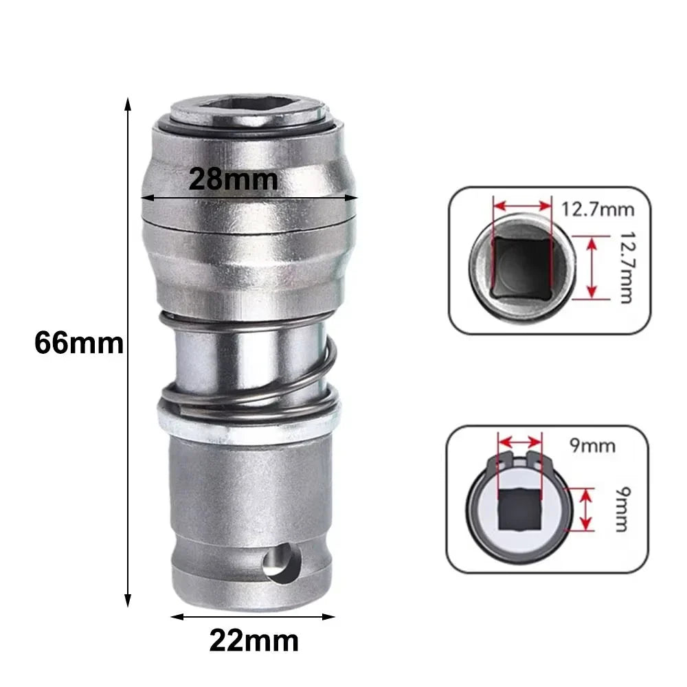 High Power Electric Hammer Conversion Adapter – Lightweight Square Interface Converter Tool for Impact Drill & Construction Use