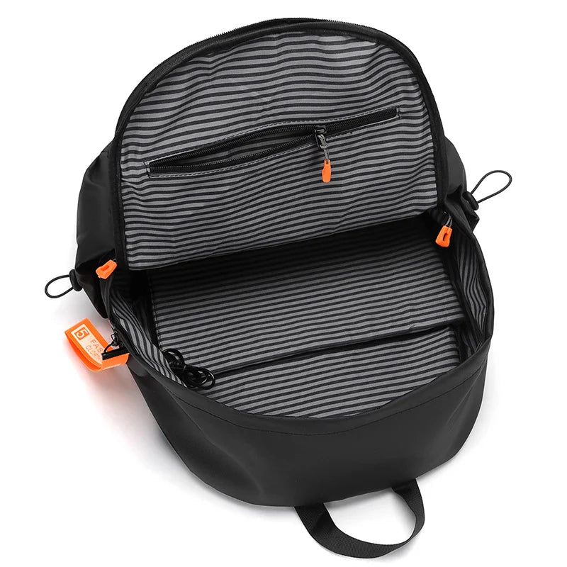 Luxury Men’s Backpack — High-Quality 15.6" Laptop Bag, Waterproof Travel & School Backpack, High-Capacity Fashion Bag