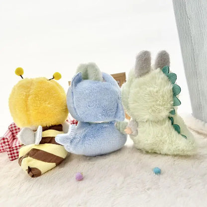 Labubu 15-17cm Pendant Sitting Baby Shark Bee Dinosaur Cute Doll Accessories & Decoration Clothes