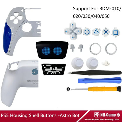 PS5 Limited 30th Anniversary Robot Controller Shell – Trigger Buttons (BDM-010/020/030/040/050) for L1, L2, R1, R2