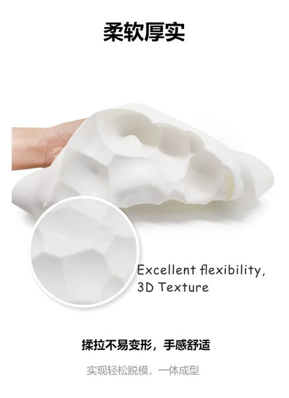 Round Corrugated Big Flower Silicone Mousse Cake Mold – Taiji French Dessert Baking & Chocolate Pudding Tool