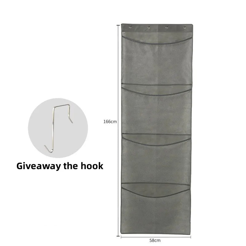 Hanging Fabric Storage Bags – Wall-Hung Nursery & Door Closet Organizer