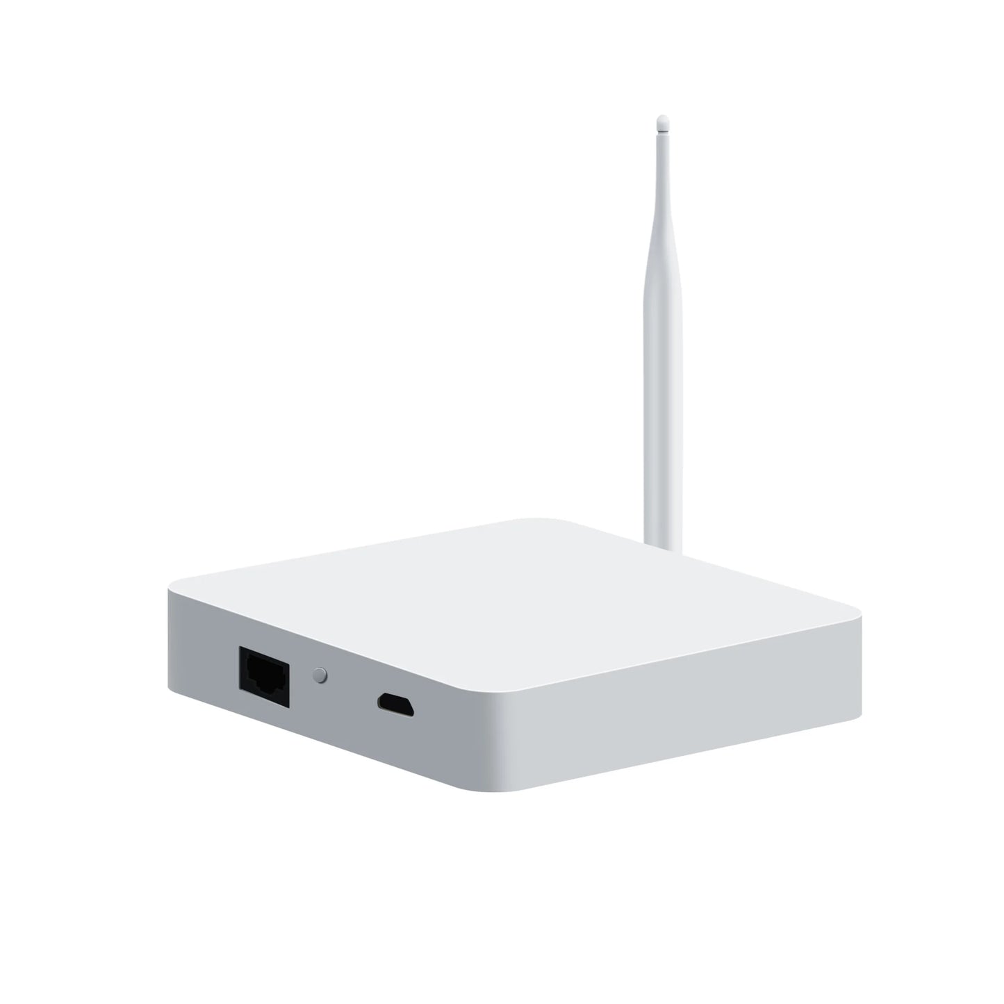 GIRIER Tuya ZigBee Gateway Hub with Antenna - Smart Wired Mesh Bridge for Home Automation, Alexa & Google Assistant Compatible