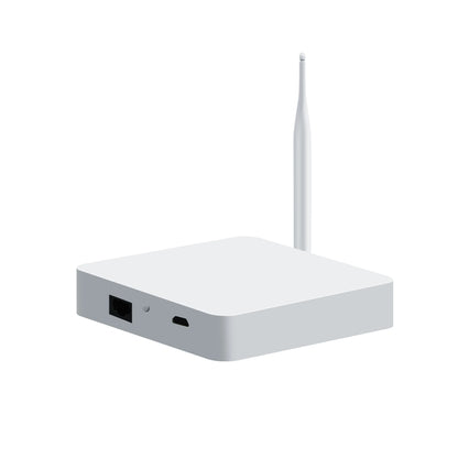 GIRIER Tuya ZigBee Gateway Hub with Antenna - Smart Wired Mesh Bridge for Home Automation, Alexa & Google Assistant Compatible