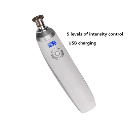 Handheld Diamond Microdermabrasion Machine – Blackhead Removal Facial Skin Care Beauty Device with Dermabrasion Tips