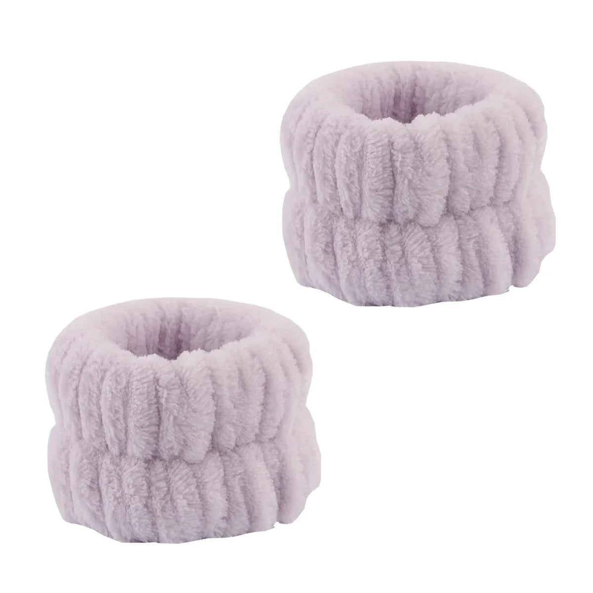 Sponge Spa Headband with Wristbands – Wide Padded Face Washing, Skin Care, Makeup Removal & Shower Headband for Women & Girls