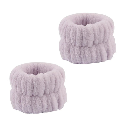 Sponge Spa Headband with Wristbands – Wide Padded Face Washing, Skin Care, Makeup Removal & Shower Headband for Women & Girls