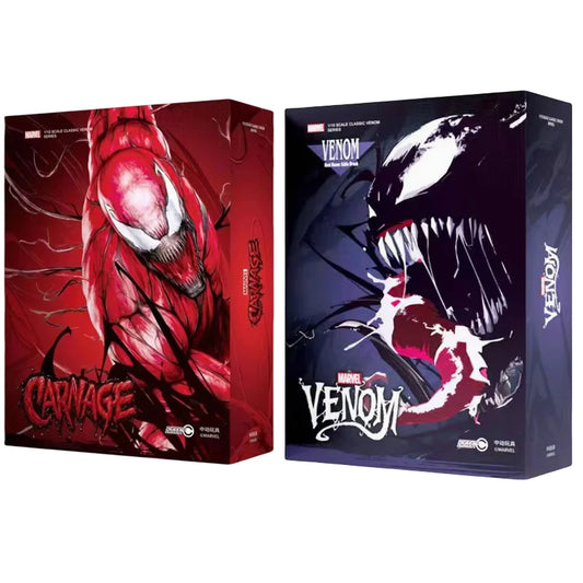 ZD Toys Venom and Carnage Action Figures - Boxed Collection, Adult Collectible Figures, Kids Toy