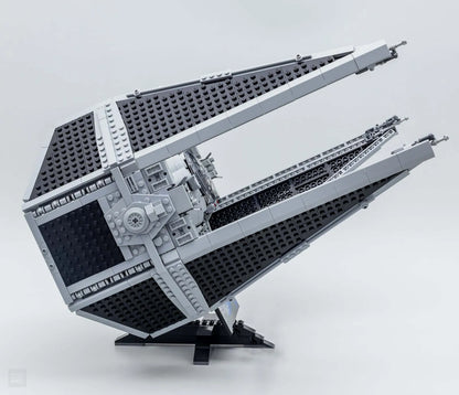 TIE Interceptor Starfighter Model Kit – 1931PCS Building Set with TIE Pilot Minifigure, Collectible Display Set for Creative Gifts and Decor