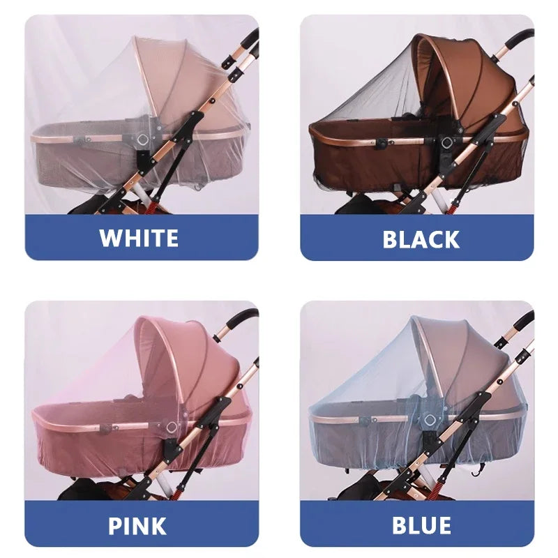 Summer Mosquito Net for Baby Stroller - Infants' Pram Insect Shield Net for Safe and Hassle-Free Outdoor Adventures