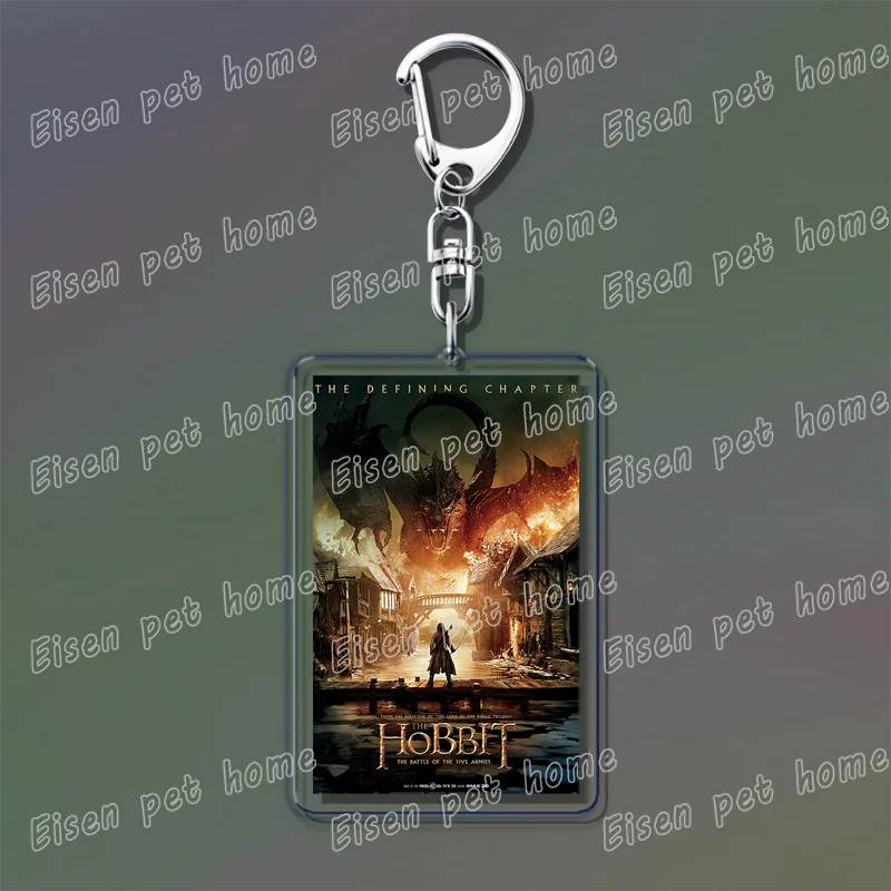 Classic Movie Keychains – Jaws, Fight Club, Avatar Pendant Key Rings for Bags & Fan Gifts