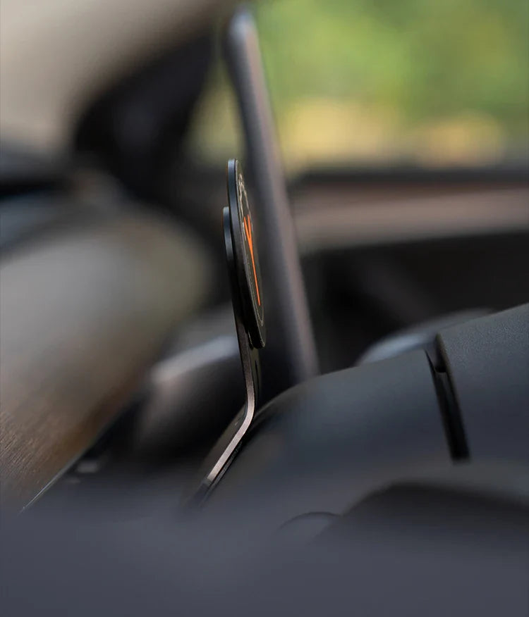 Magnetic Steering Wheel Phone Holder for Tesla Model 3/Y/S/X – Universal Auto Mount Stand for Apple, Xiaomi & Huawei Smartphones