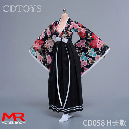 CDToys CD058 1/6 Scale Female Witch Kimono Costume – Doll Clothes for 12" Soldier Action Figures