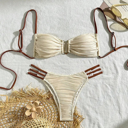 Sexy Bikinis 2025 – Women’s Brazilian Swimwear Set for Beach & Pool Bathing Suits