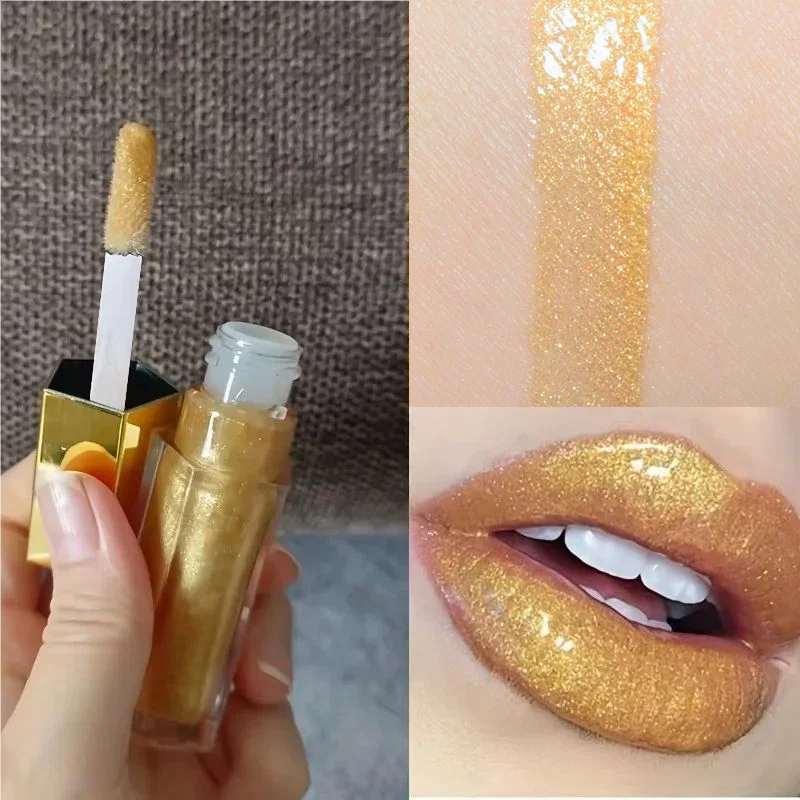 FB Gloss Bomb Cream Lip Gloss | High Shine, Glitter, Moisturizing Plumper, Long-Lasting Liquid Lipstick 9ml