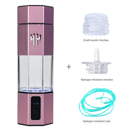 Bluevida 7th Gen Hydrogen Water Bottle – 6000 PPB SPE&PEM Generator with Inhalation Kit & Adapter