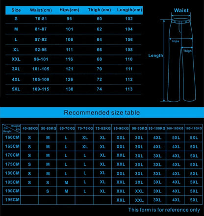 Men's Tactical Cargo Pants — Outdoor Hiking, Trekking & Military Multi-Pocket Jogger Trousers