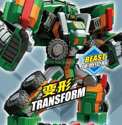 Galaxy Detectives Tobot Transformation Toy – Car to Robot Anime Figure, Korea Cartoon Deformation Tank Gift