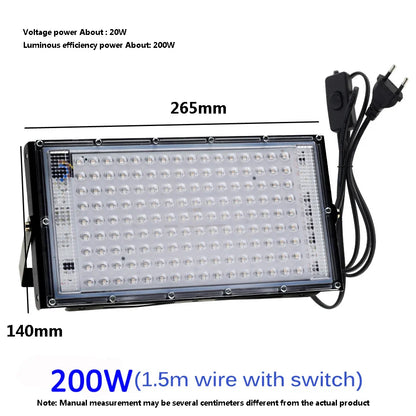 LED UV Curing Lamp — 100W/300W 365nm & 395nm Purple Light for Glue, Resin & Fluorescent Detection