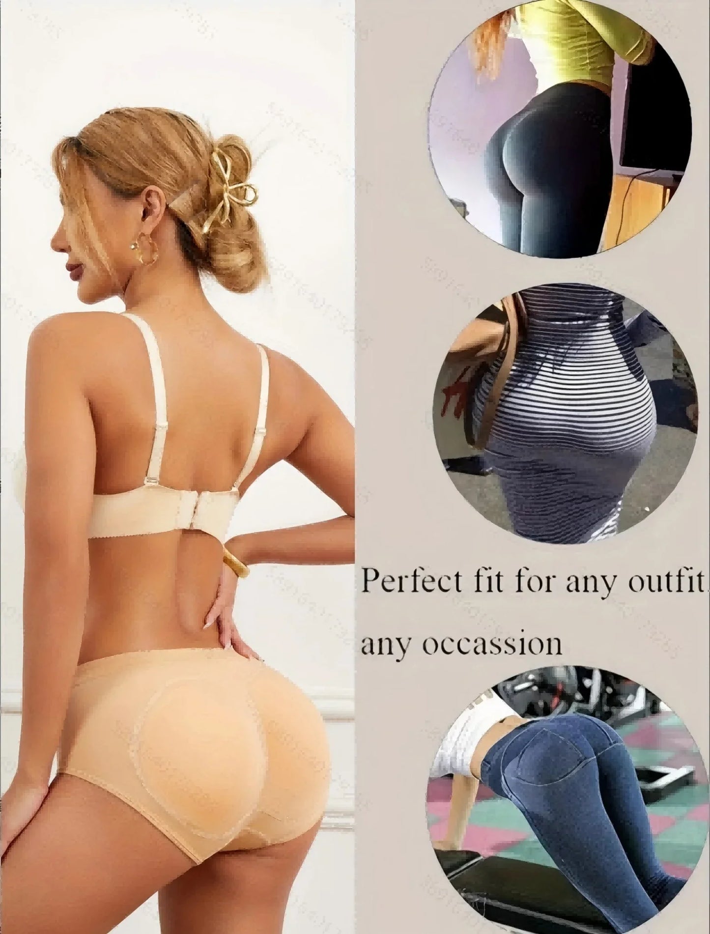 Women's Seamless Cotton Briefs – Plus Size Low Waist Solid Color Breathable Underwear